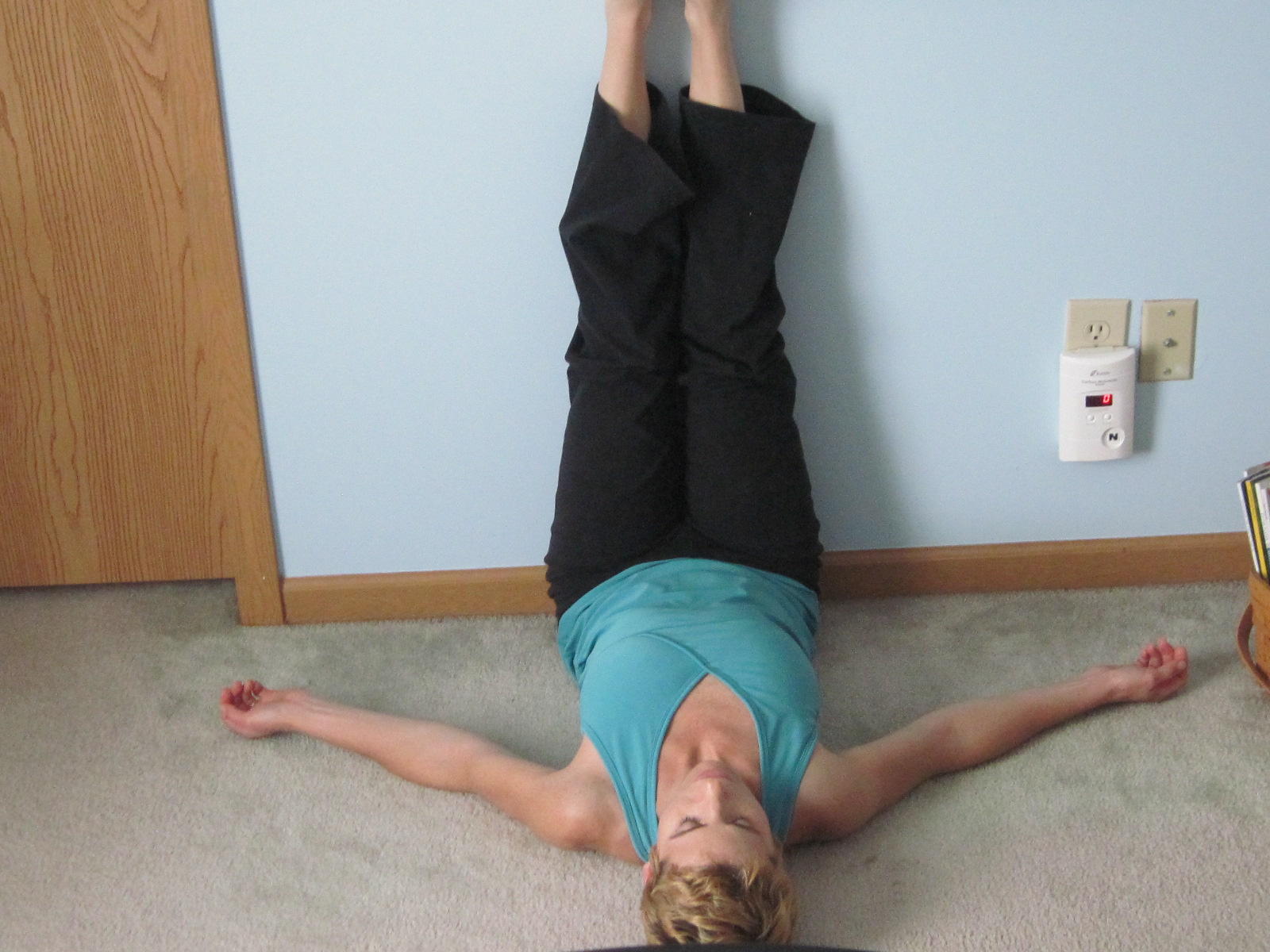 How to do Legs-Up-the-Wall Pose (Viparita Karani ) – OmStars